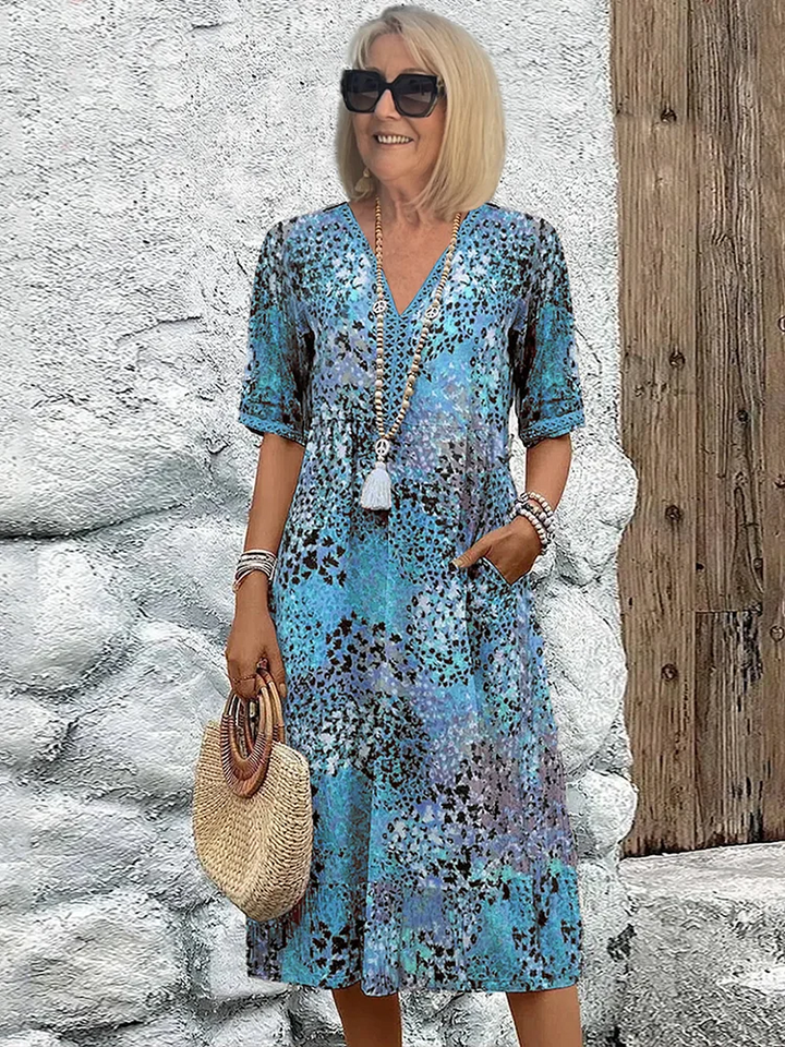 Fatima - Floral Pattern Dress