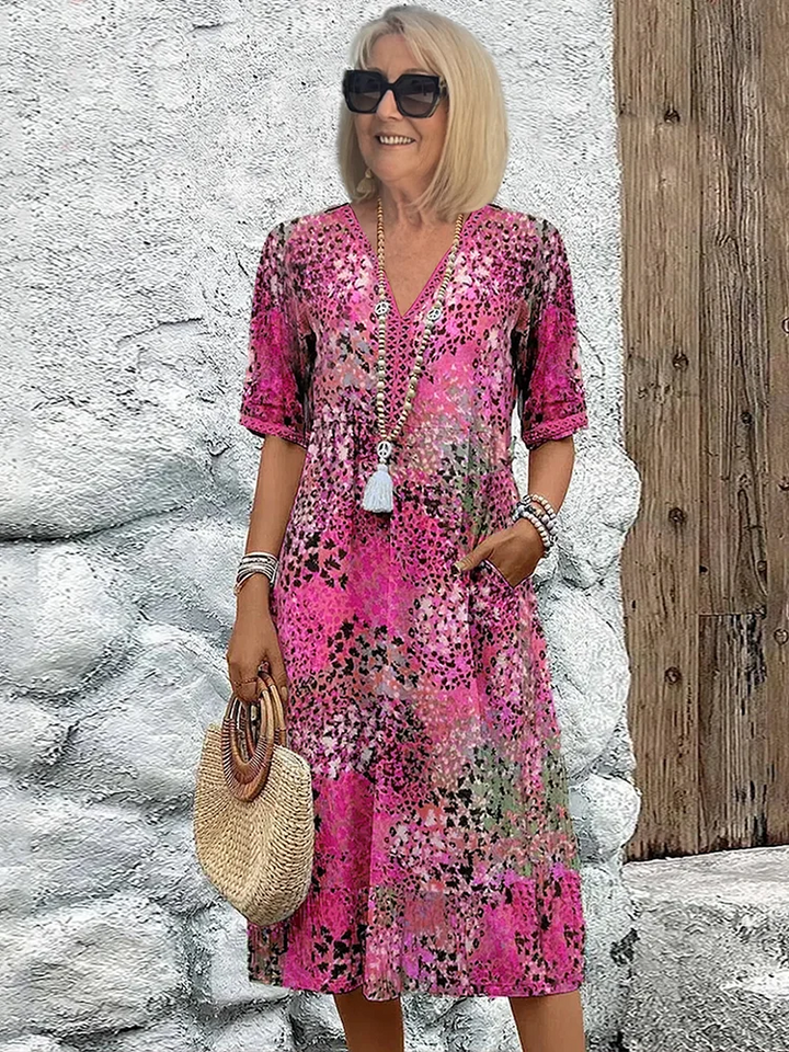 Fatima - Floral Pattern Dress