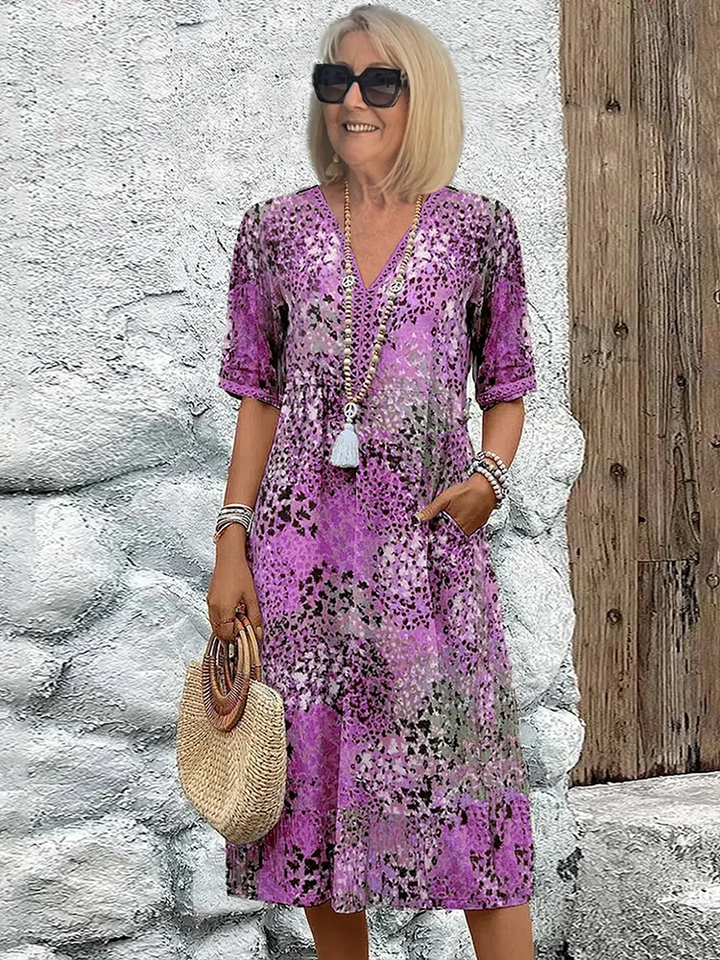 Fatima - Floral Pattern Dress